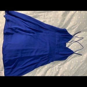 Gorgeous Express blue dress!